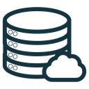 Cloud server icon