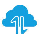 Cloud share icon