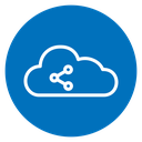 Cloud share 2 icon