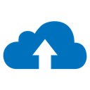 Cloud upload (2) icon