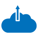 Cloud upload icon