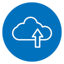 Cloud upload icon