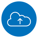 Cloud upload icon