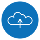 Cloud upload icon