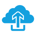 Cloud upload 2 icon