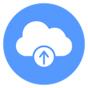 Cloud Upload Badge icon