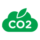 CO2 emission icon