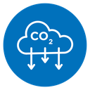 CO2 emissions icon