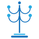Coat Stand Color Filled icon