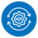Code optimization icon