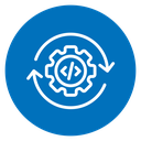 Code optimization icon