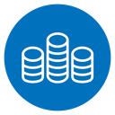 Coins stack icon