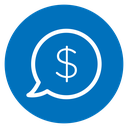 Comment dollar 2 icon