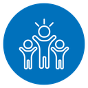 Community Support Color Filled icon