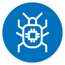 Computer bug icon
