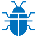 Computer bug icon
