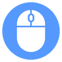 Computer Mouse Scroll Wheel Color Filled icon