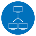 Computer network icon