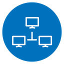 Computer network icon