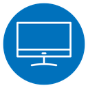 Computer screen icon