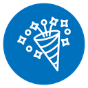 Confetti popper icon