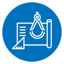 Construction plan icon