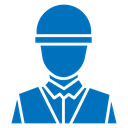 Construction worker icon