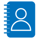Contact book icon