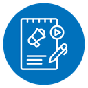 Content marketing icon