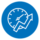 Continuous improvement icon