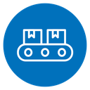 Conveyor belt icon
