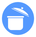 Cooking pot icon