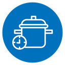 Cooking time icon