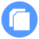 Copy Stacked Pages Color Filled icon