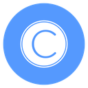 Copyright Color Filled icon