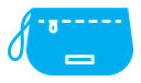Cosmetic bag icon