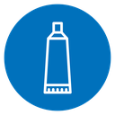 Cosmetic tube icon