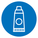 Cosmetic tube icon