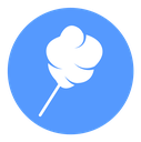 Cotton candy icon
