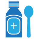 Cough syrup icon