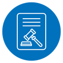 Court decision icon