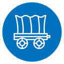 Covered wagon 2 icon