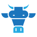 Cow head icon