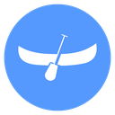 Crossed Paddle Canoe icon