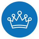 Crown Color Filled icon