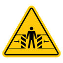Crush Hazard Warning icon