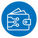 Cryptocurrency wallet icon