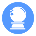 Crystal ball icon