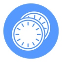 Cucumber slice Color Filled icon