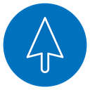 Cursor arrow icon